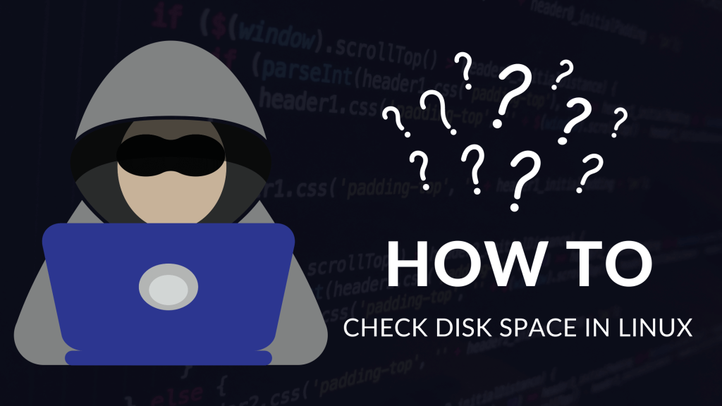 How to check disk space on linux